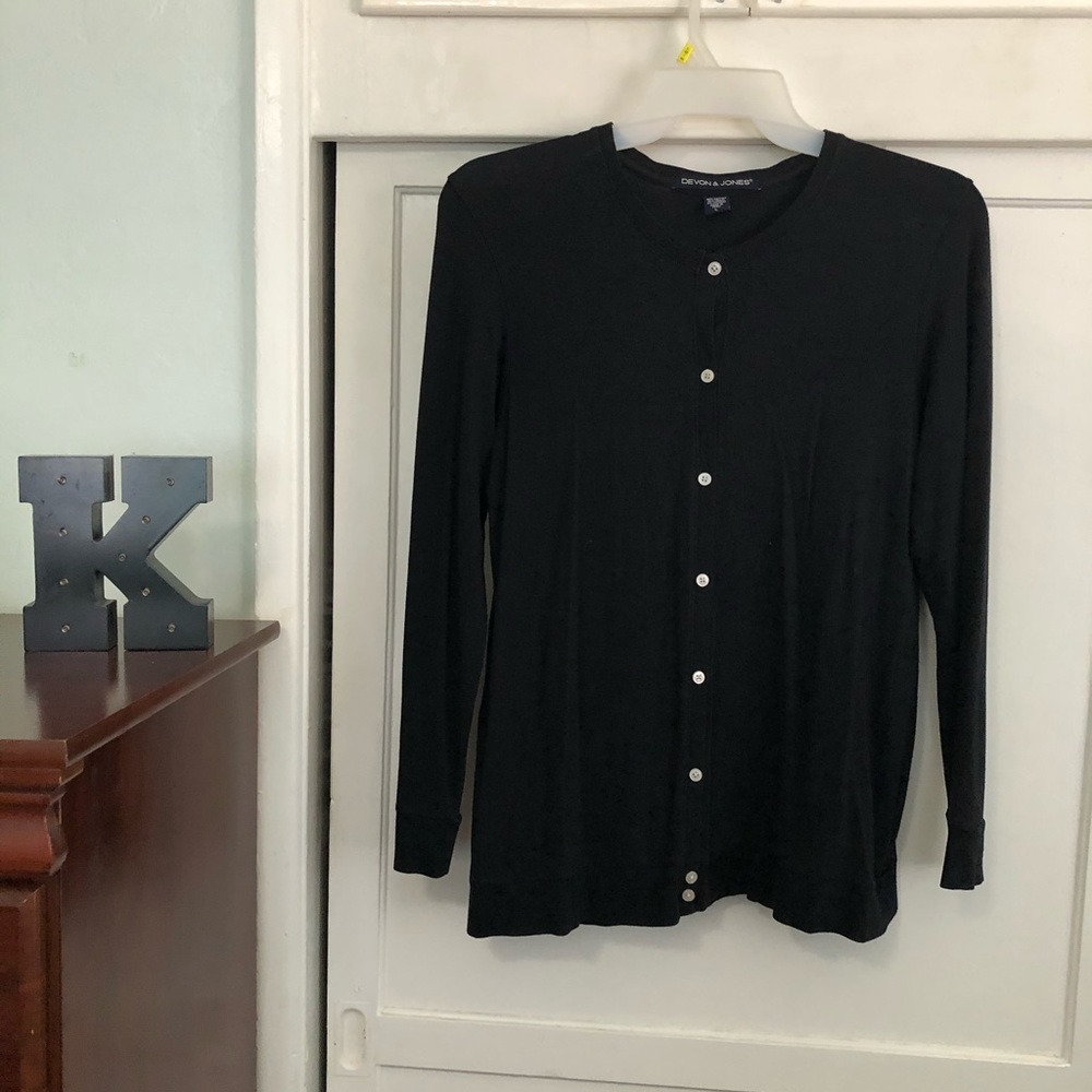 Devon & Jones Soft Cotton Cardigan